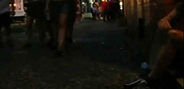  public piss during street festival Sequence 7